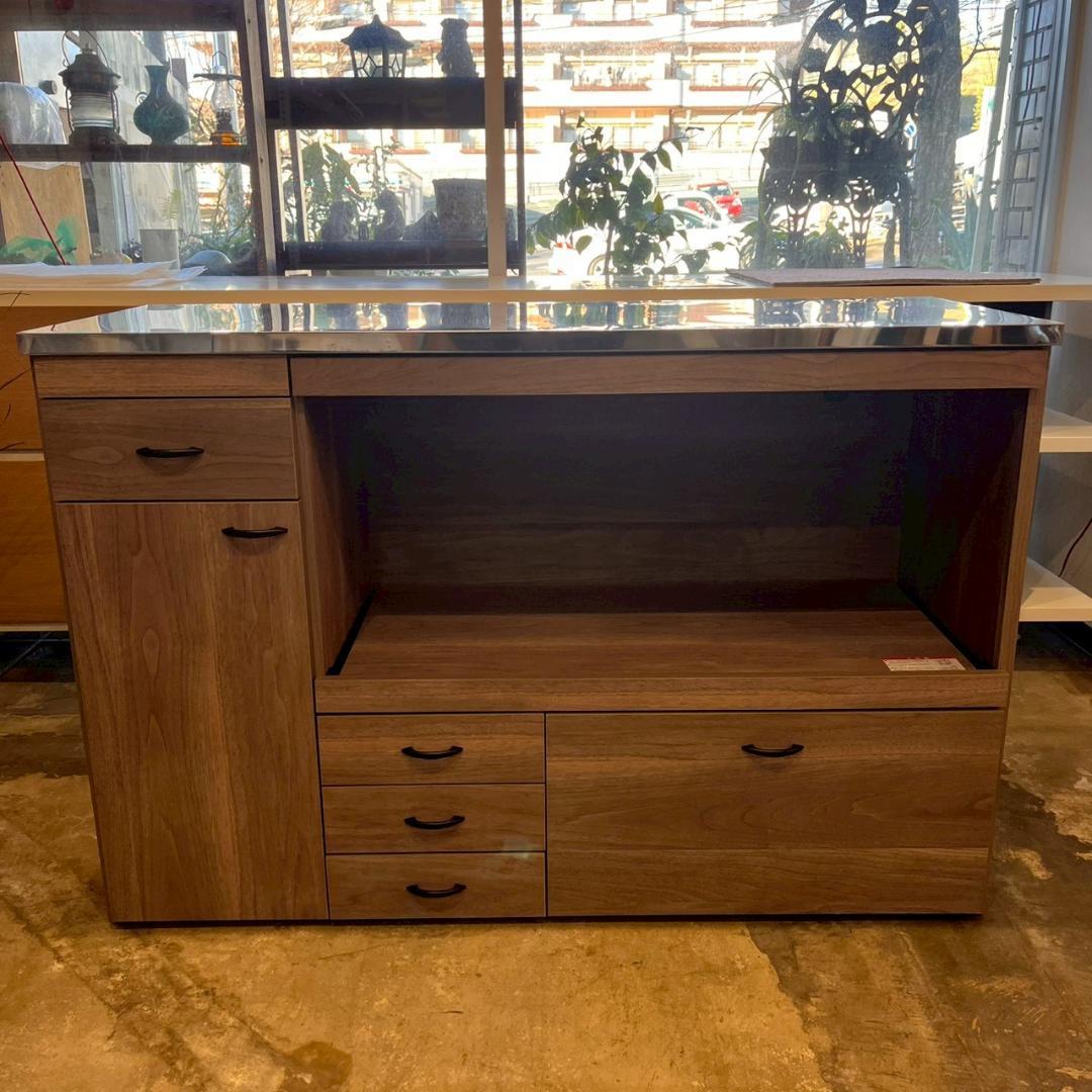 大和木工株式会社 キッチンボード 2024年製 キャビネット 食器棚 幅120㎝