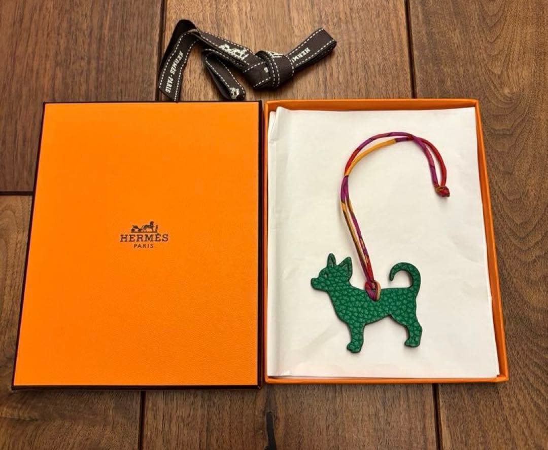 HERMES エルメス プティアッシュ チワワ チャーム