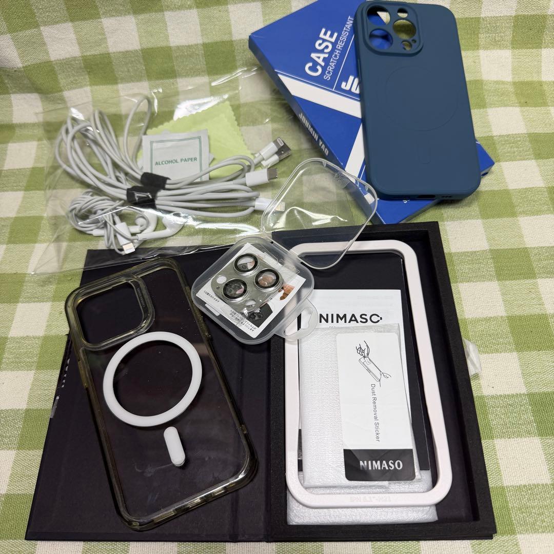 iPhone14 Pro 256Gb シルバー SimFree 美品+オマケ