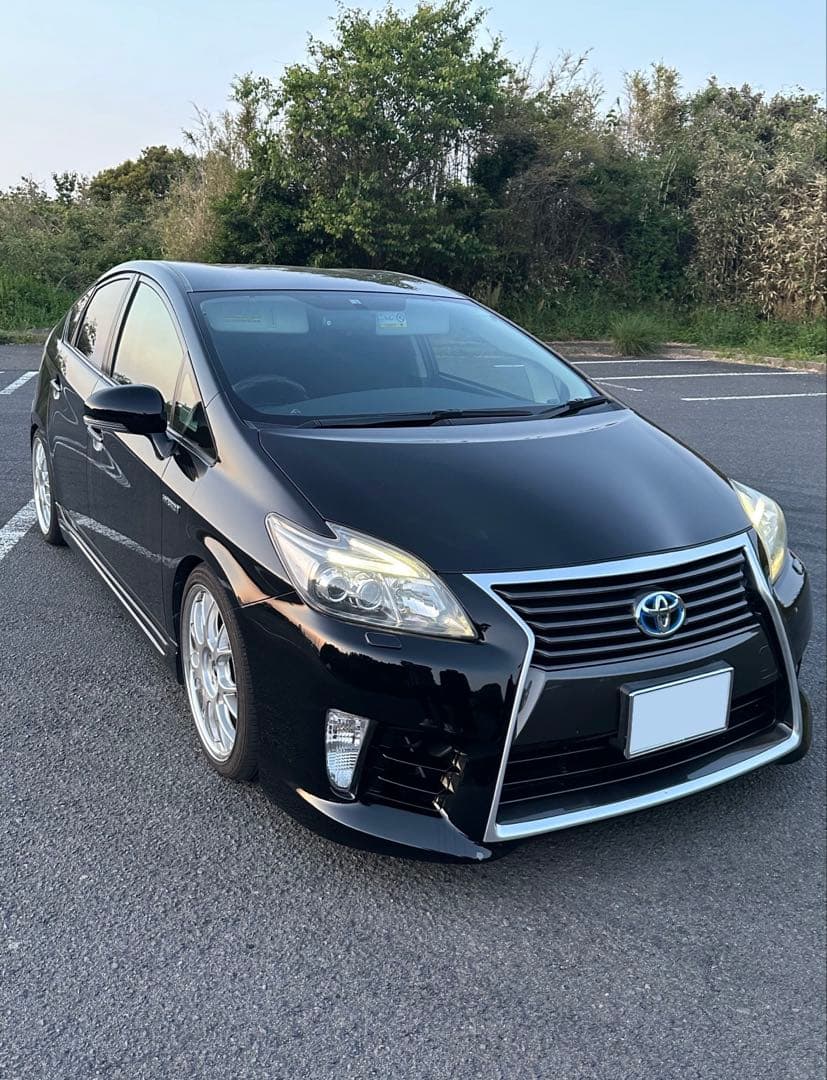 30プリウスエイムゲインフロントバンパー