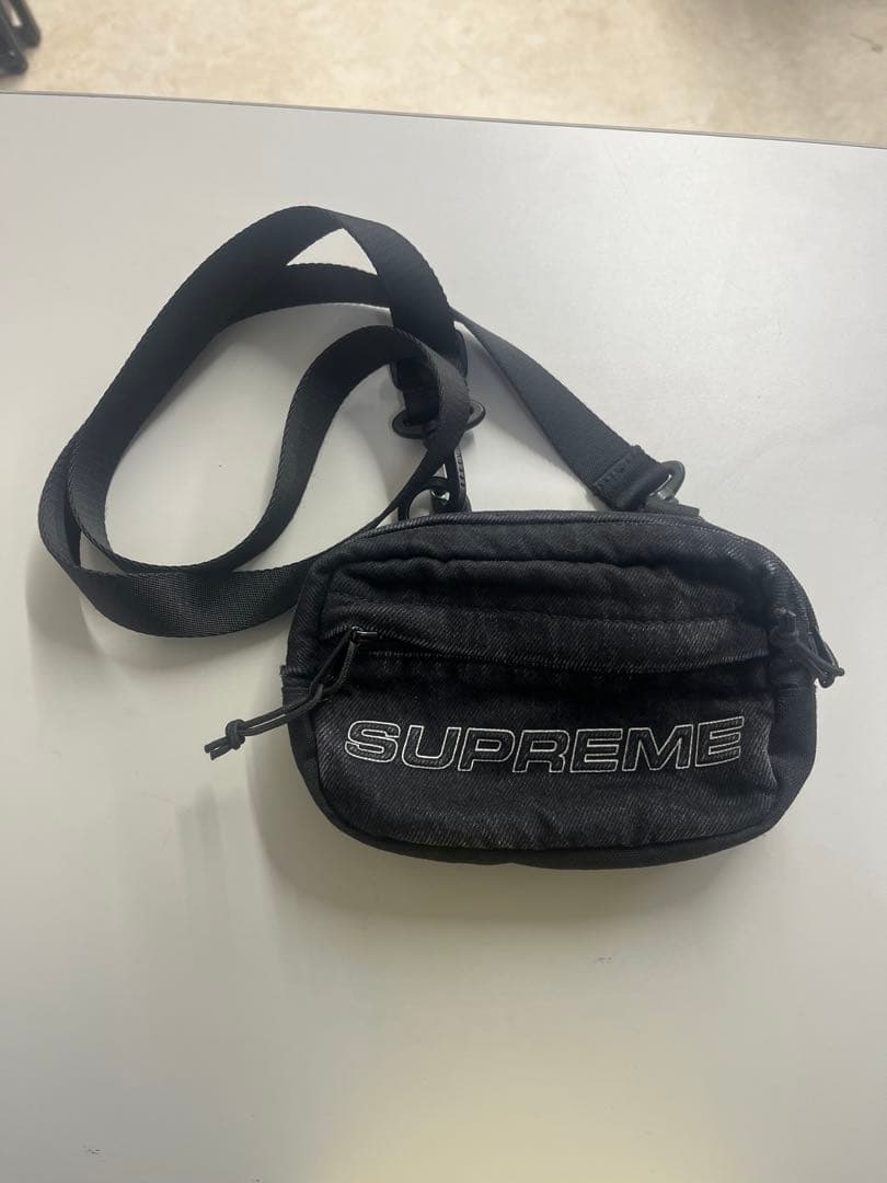 supreme デニムミニショルダーバッグ