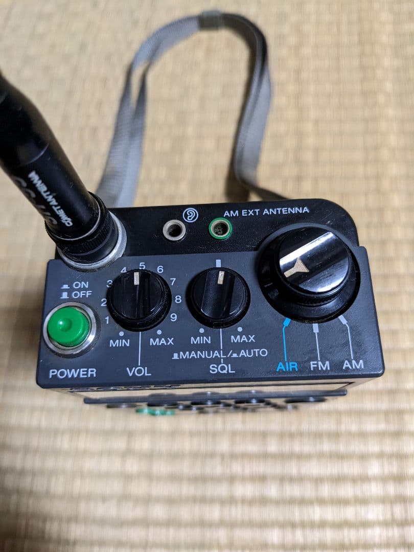 SONY AIR7 ラジオ受信機　修理必要