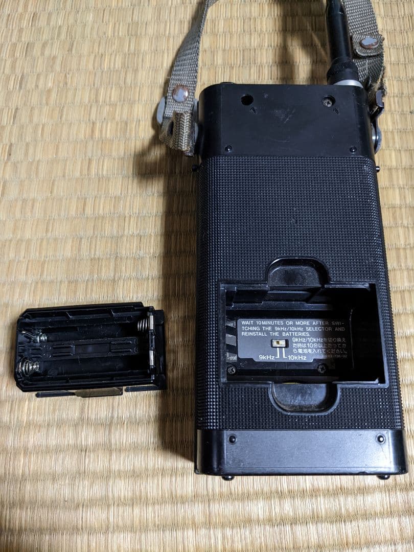 SONY AIR7 ラジオ受信機　修理必要