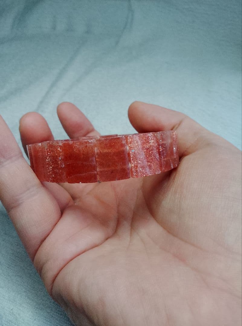 レア！！サンストーンキラキラバングルブレスレット！！！