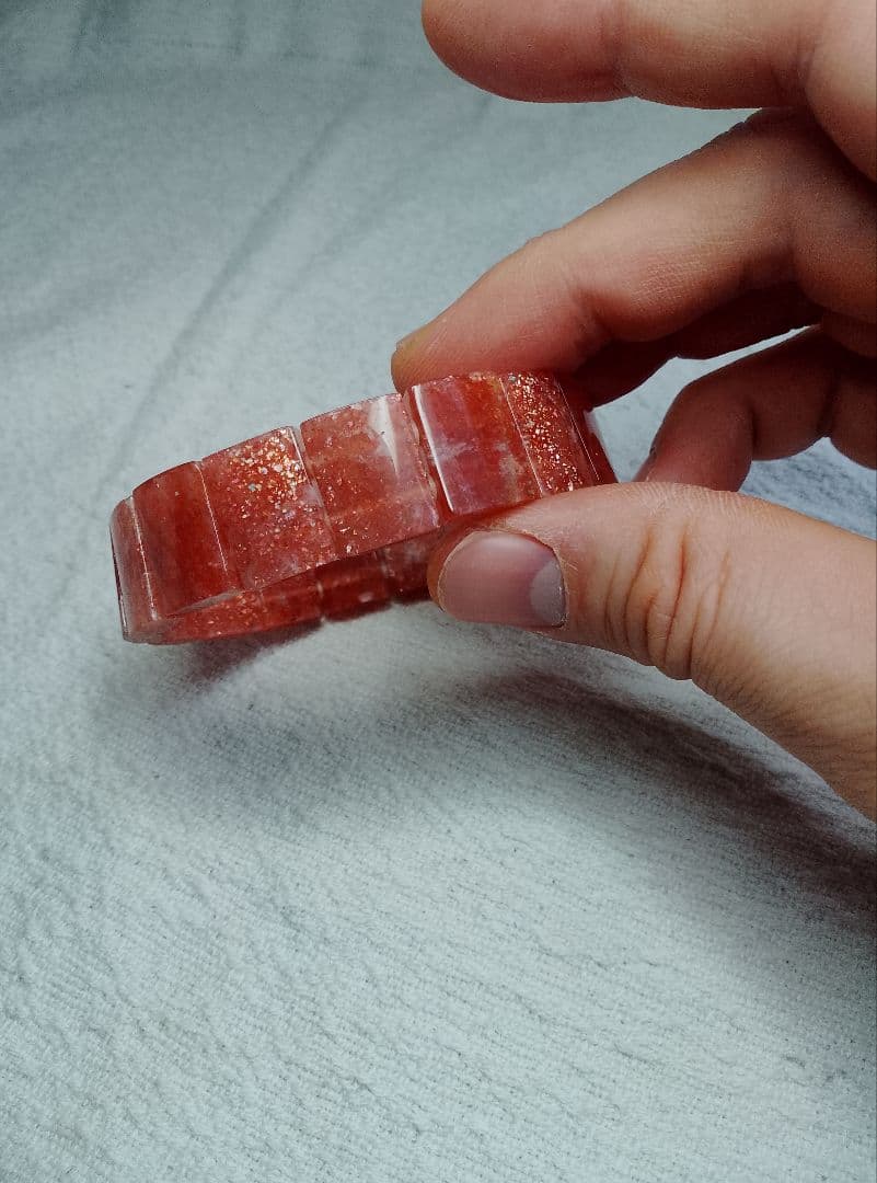 レア！！サンストーンキラキラバングルブレスレット！！！