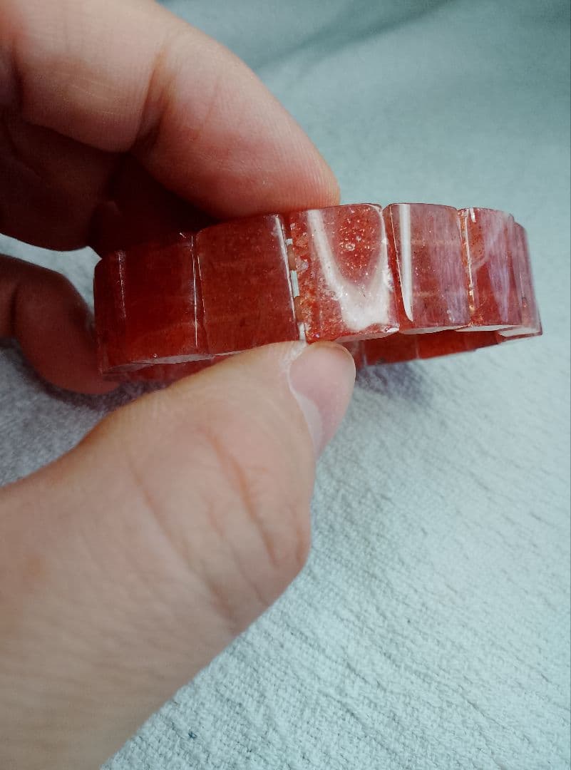 レア！！サンストーンキラキラバングルブレスレット！！！