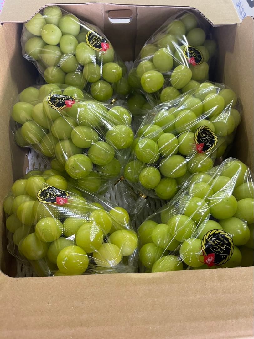 ③ 【島根県産】シャインマスカット約5キロ 大房の6房