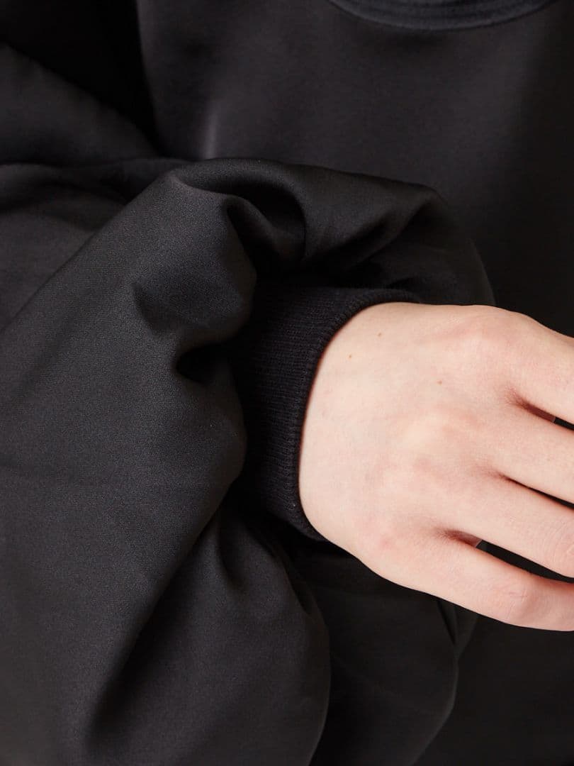 【美品】ふりふ Theatre 刺繍スカジャン ブラック 黒 猫 ねこ