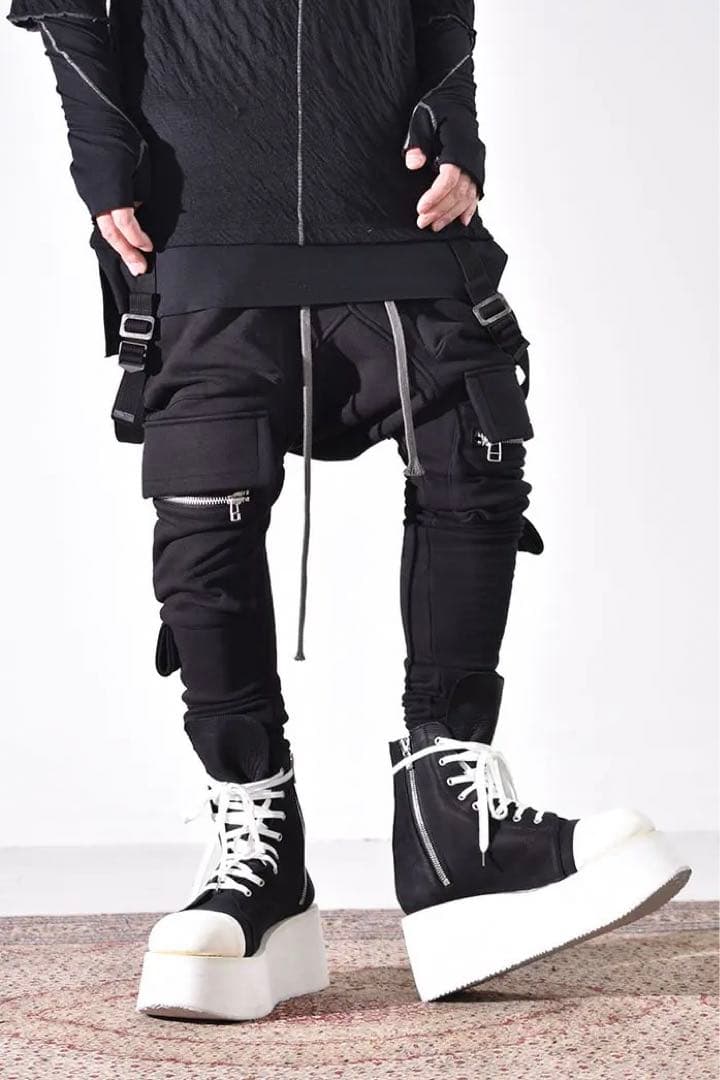 パンツ A.F ARTEFACT FLAP ZIP SARROUEL SKINNY