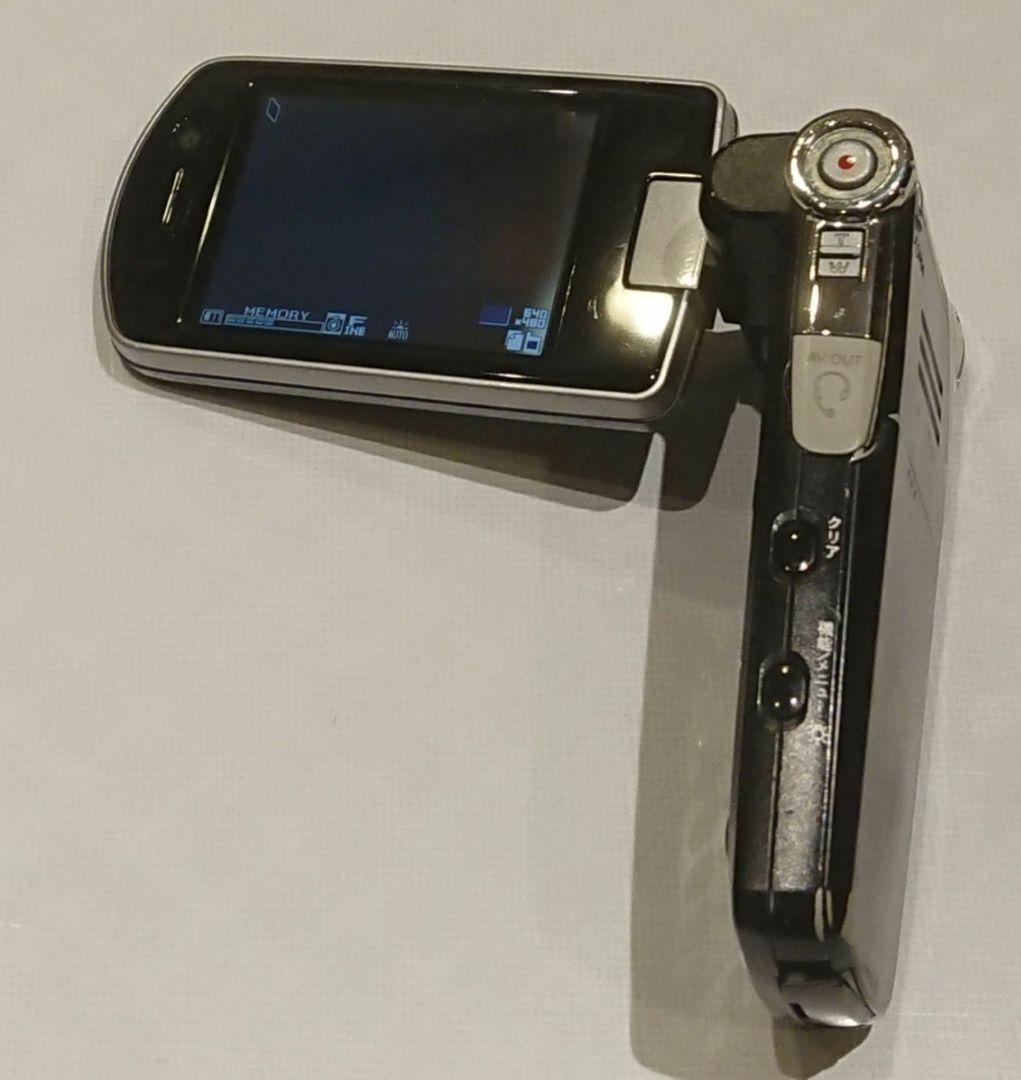 美品 レア ドコモ docomo P900iv BLACK ブラック ガラケー