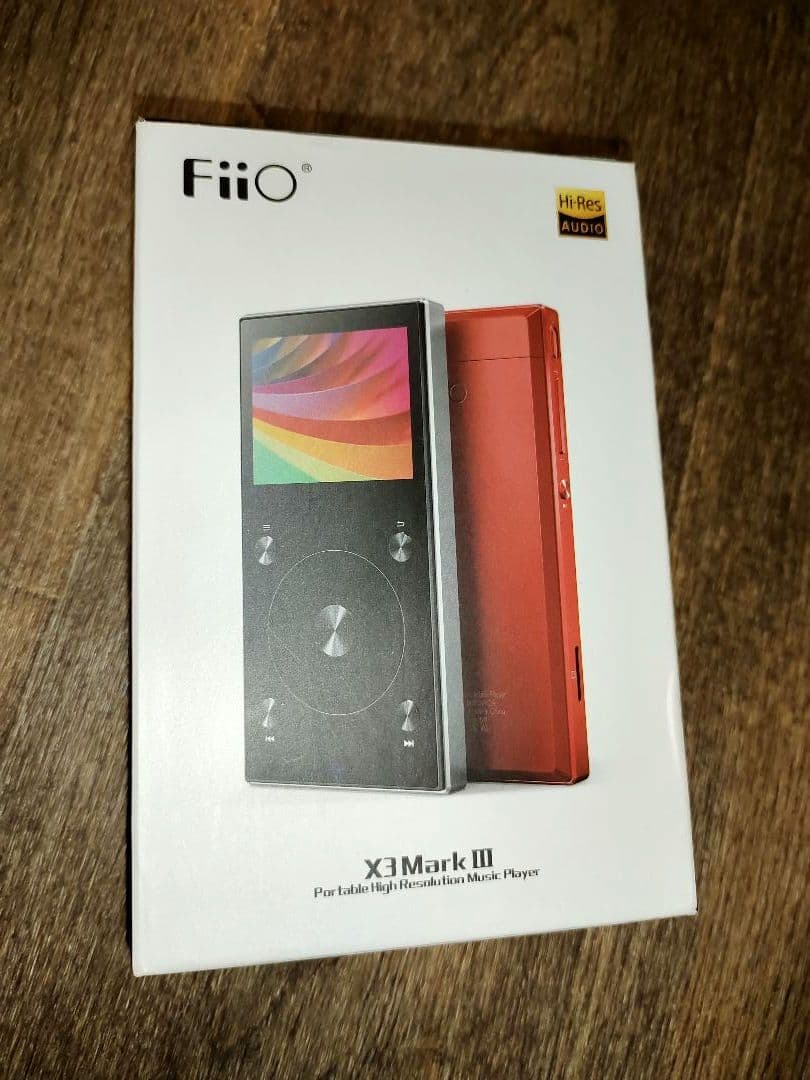 FiiO X3 MkIII ケース・保護フィルム付き 音楽プレーヤー