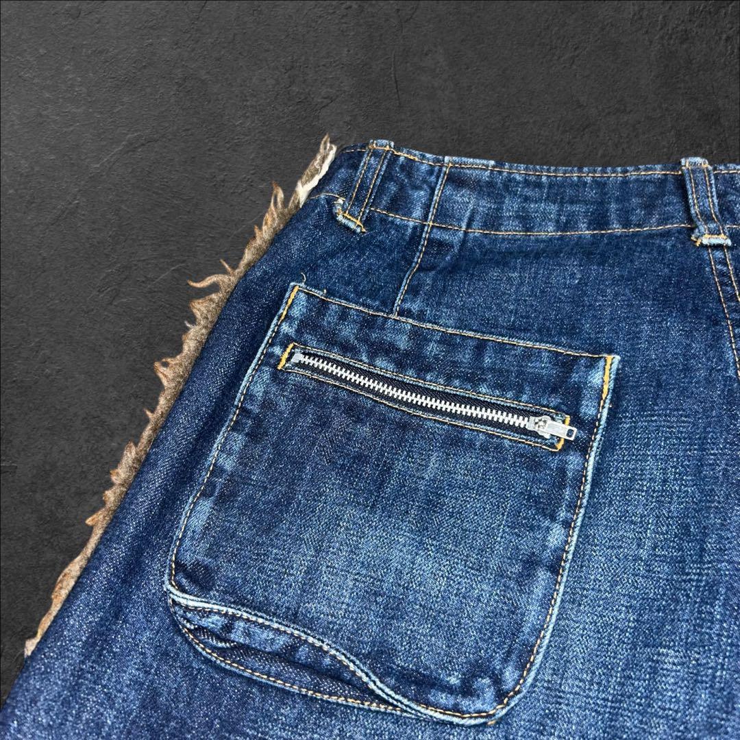 激レアCOMME des GARÇONS デニム×ウール 切替ショーツ 日本製