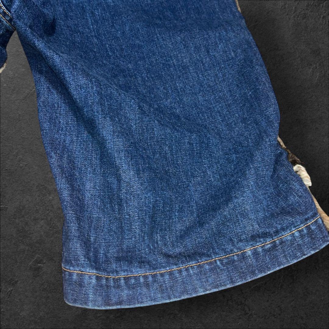 激レアCOMME des GARÇONS デニム×ウール 切替ショーツ 日本製