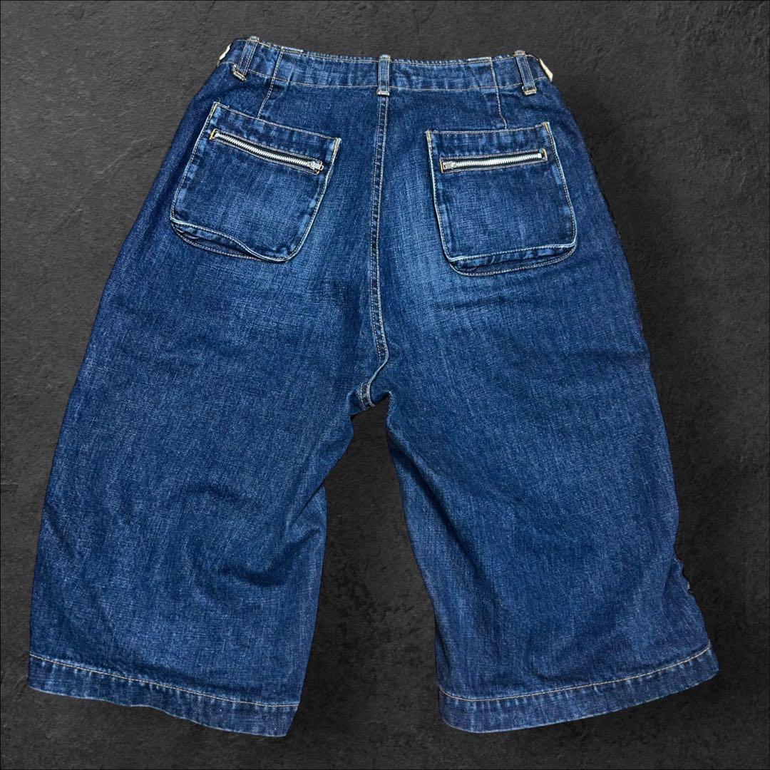 激レアCOMME des GARÇONS デニム×ウール 切替ショーツ 日本製