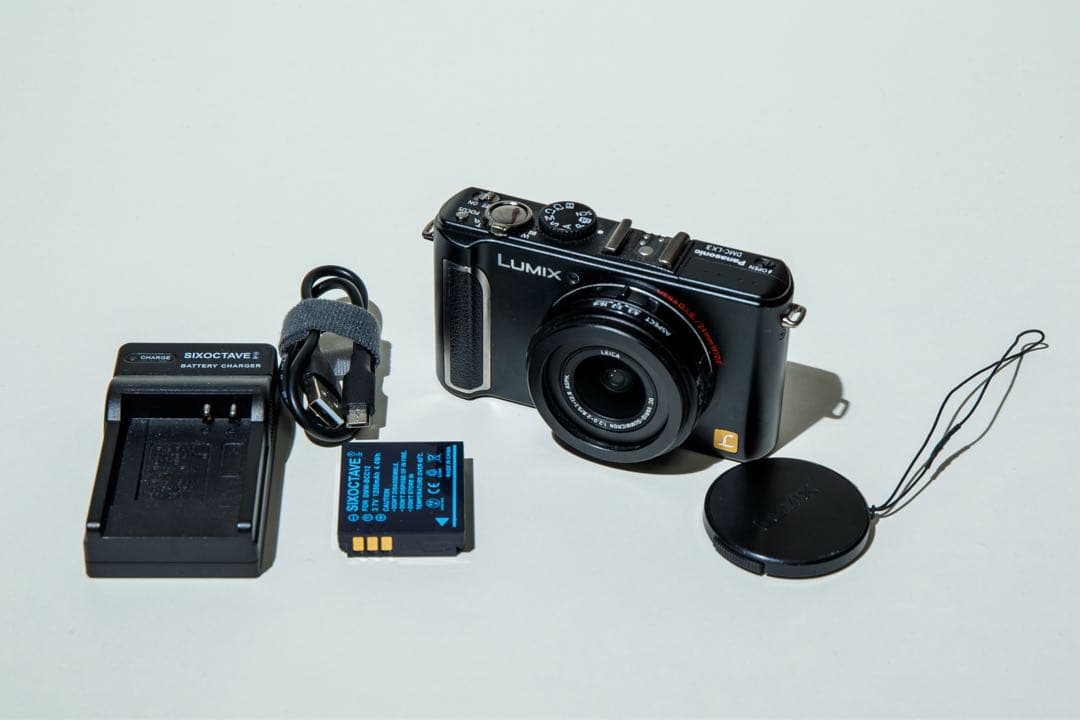 Panasonic LUMIX DMC-LX3 ブラック デジカメ