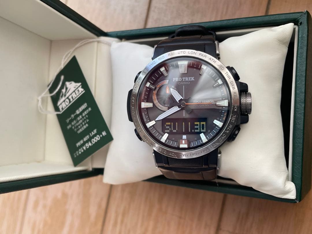 CASIO プロトレック PROTREK PRW-60Y タフソーラー電波