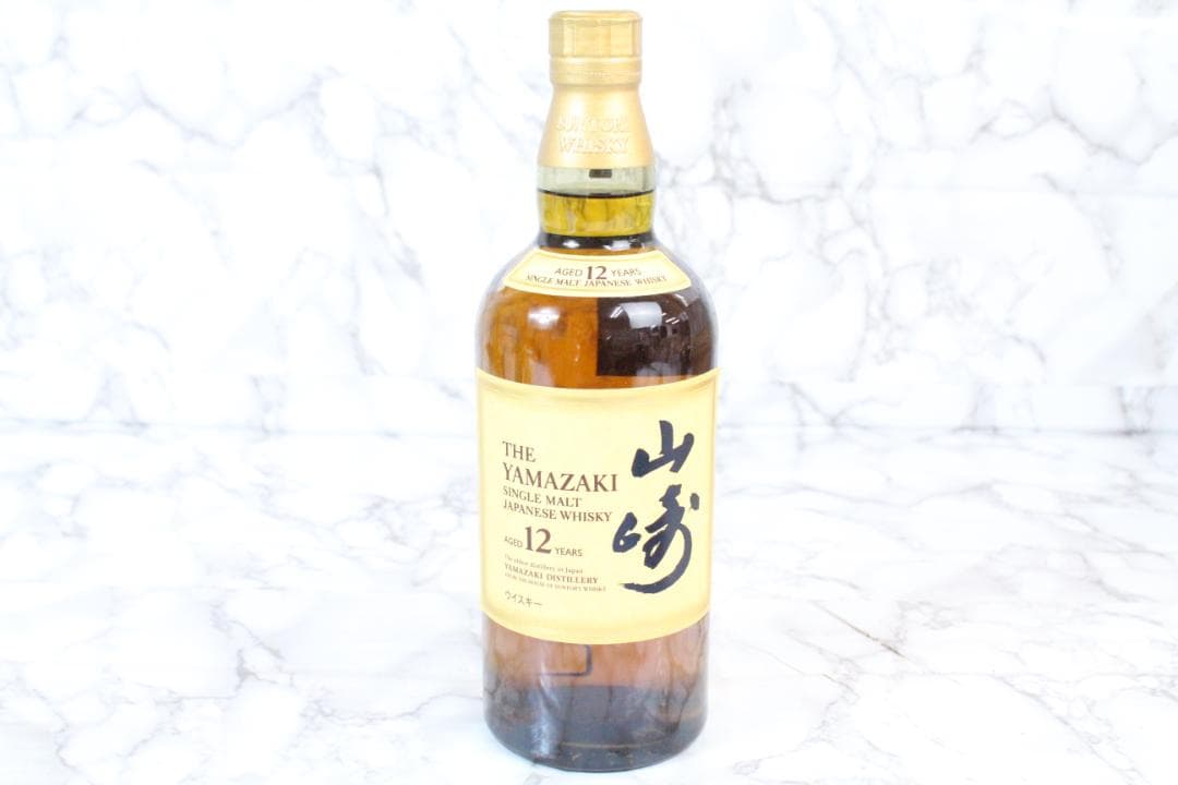 ♡山崎 12年 シングルモルトウイスキー 700ml EE0H32