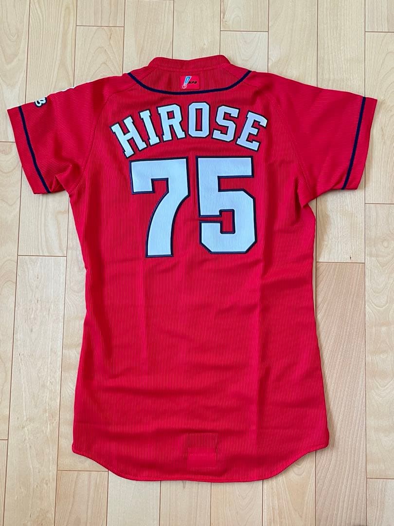 広島カープ 廣瀬 プロモデル プロコレ ビジターユニフォーム（メッシュタイプ）