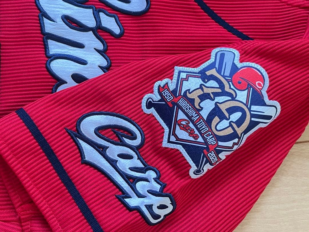 広島カープ 廣瀬 プロモデル プロコレ ビジターユニフォーム（メッシュタイプ）