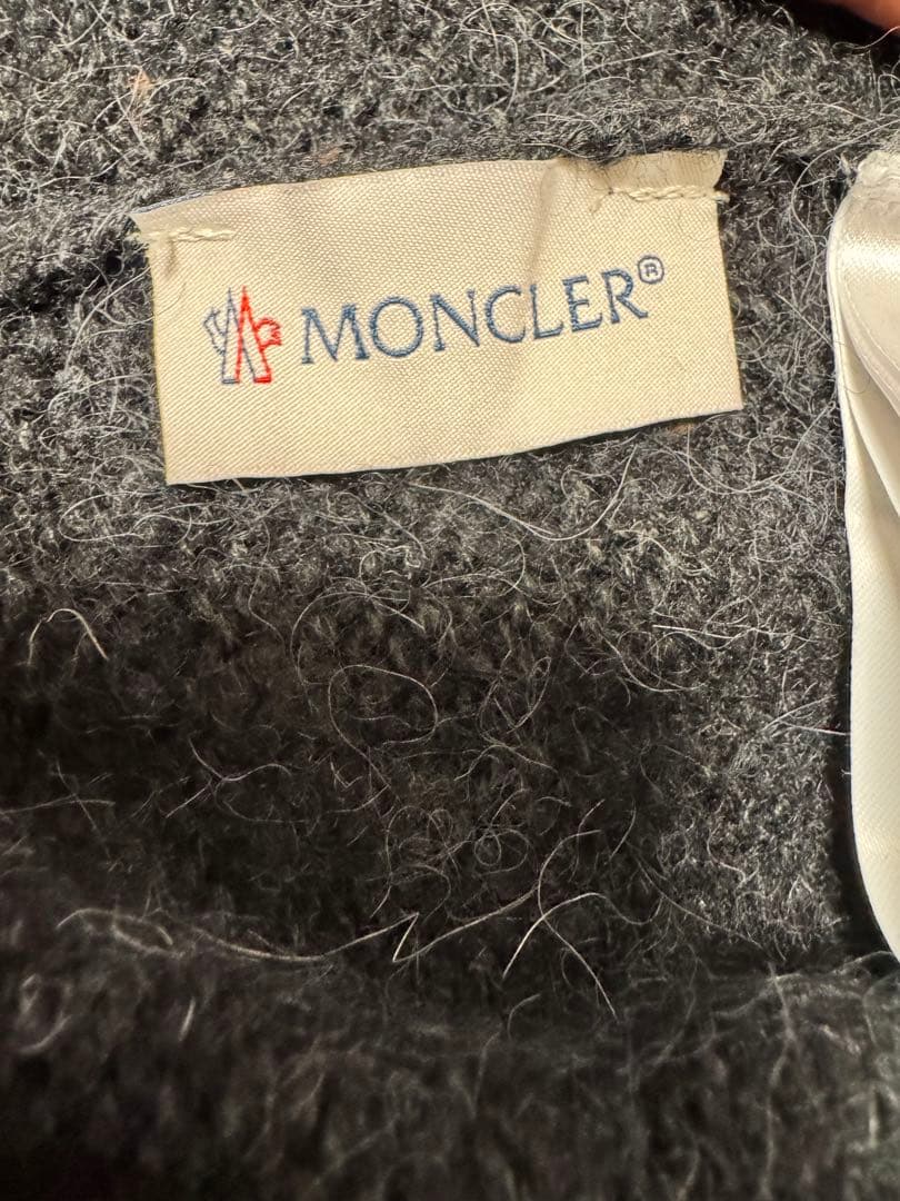 MONCLER MAGLIONE TRICOT GIROCOLLO/XL/ウール