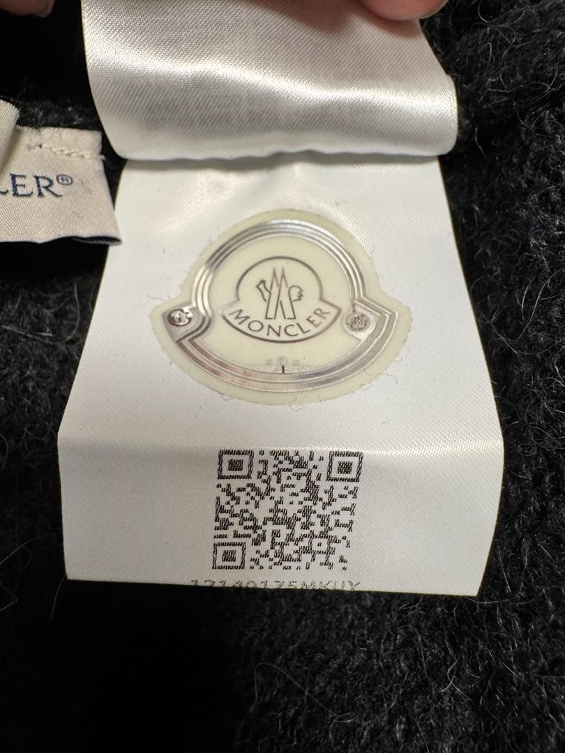 MONCLER MAGLIONE TRICOT GIROCOLLO/XL/ウール