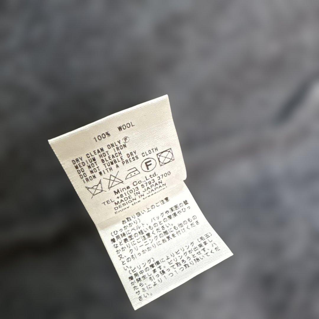 k*u様 ミナペルホネン　ウール100 パーカー　サイズ36