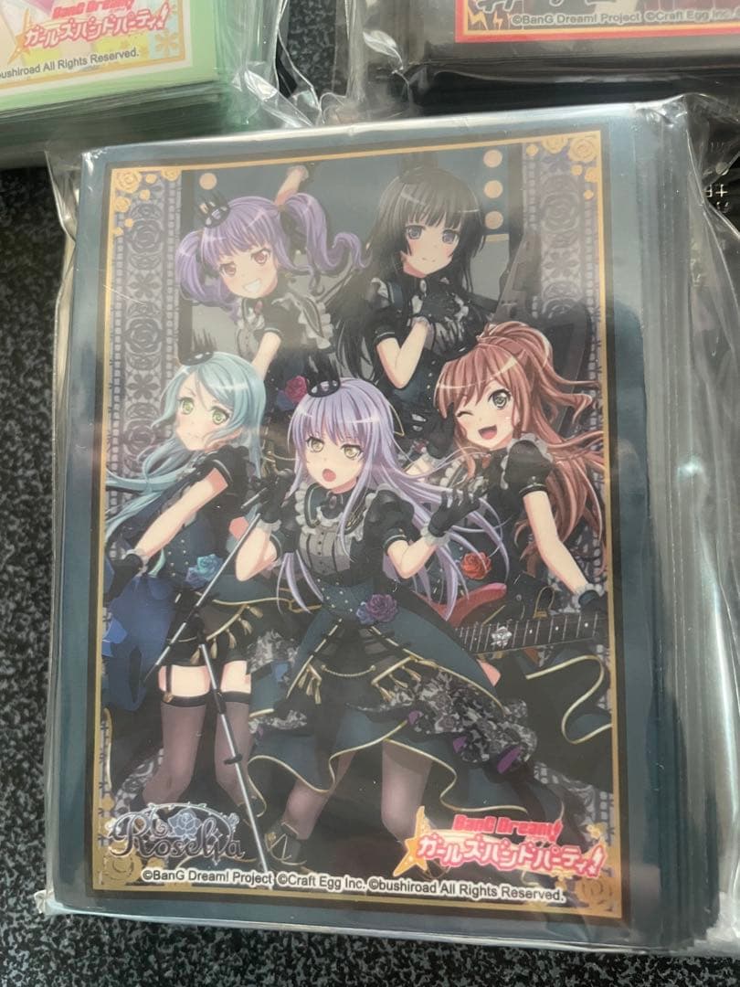 スリーブ　バンドリ7種セット