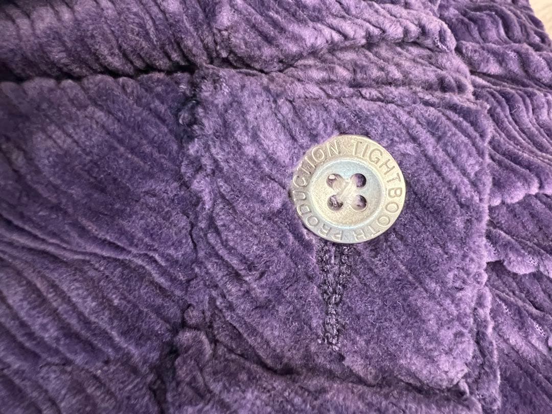 パンツ TIGHTBOOTH BIAS CORD BAGGY SLACKS M