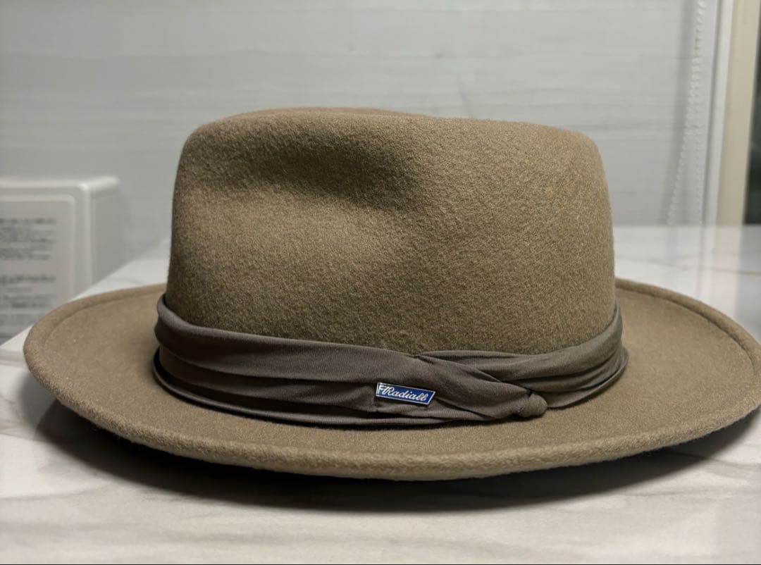 ラディアルハット ブラウン