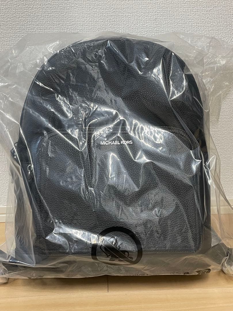 【yua 】MICHAEL KORS ブラック リュック クーパー 牛革