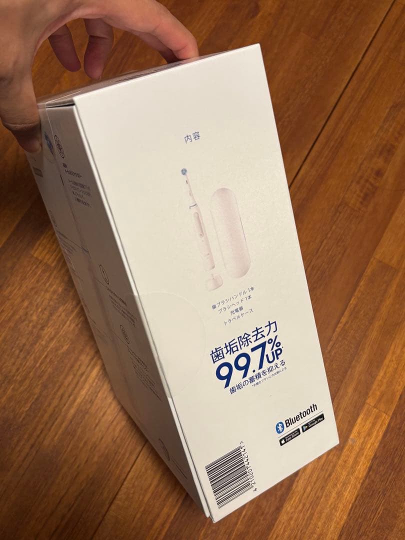【新品未開封】電動歯ブラシ ブラウンOral-B iO4クワイトホワイト