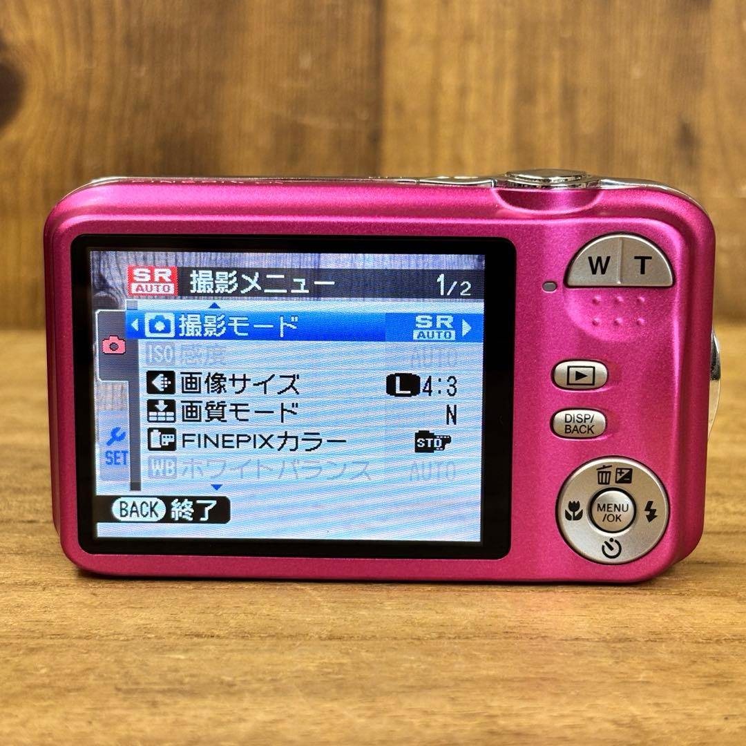 富士フイルム FUJIFILM FINEPIX JV250デジカメ ピンク