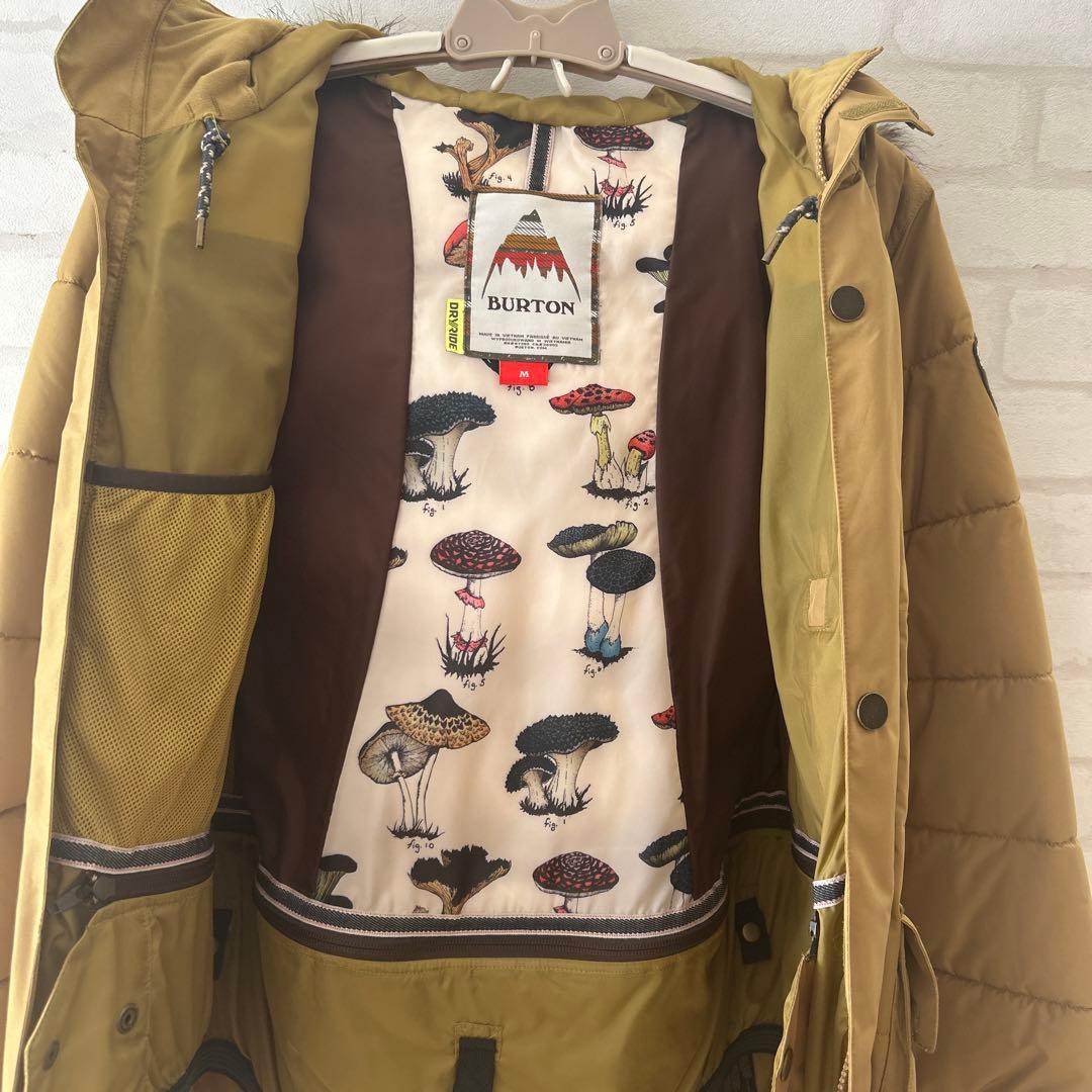 BURTON スノーボード、スキーウェア　上下グローブ3点セット