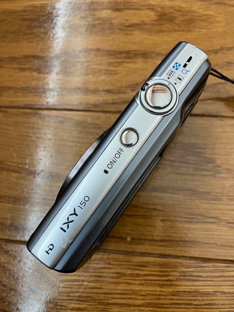 Canon IXY150 コンパクトデジタルカメラ グレー