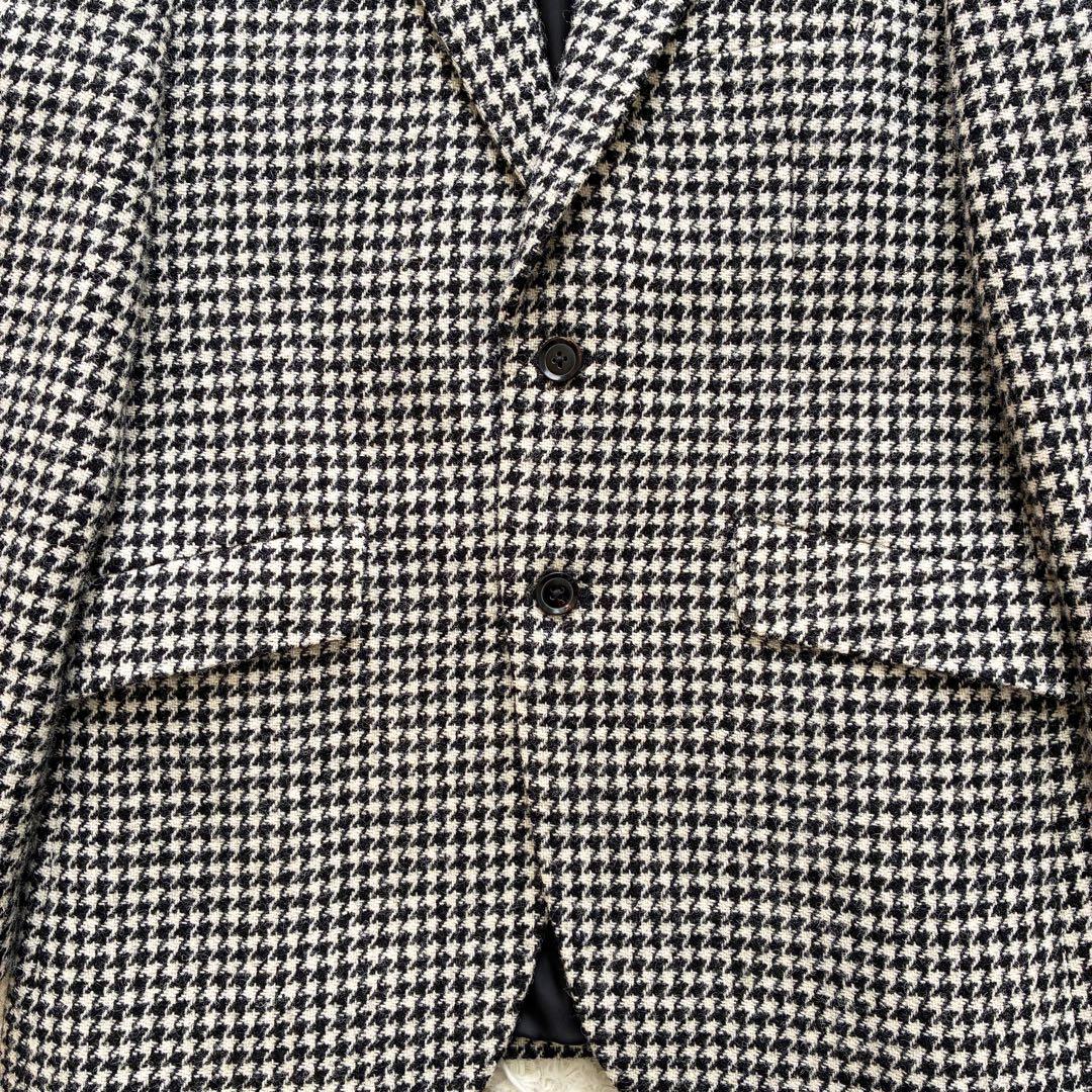 【希少✨千鳥格子柄／美品✨】ハリスツイード×Le Chic テーラードジャケット