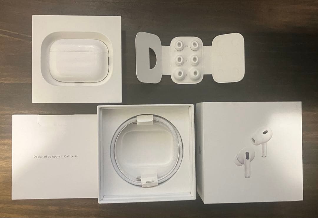 2025年8月購入！全付属品有！Apple AirPodsPro (第2世代)