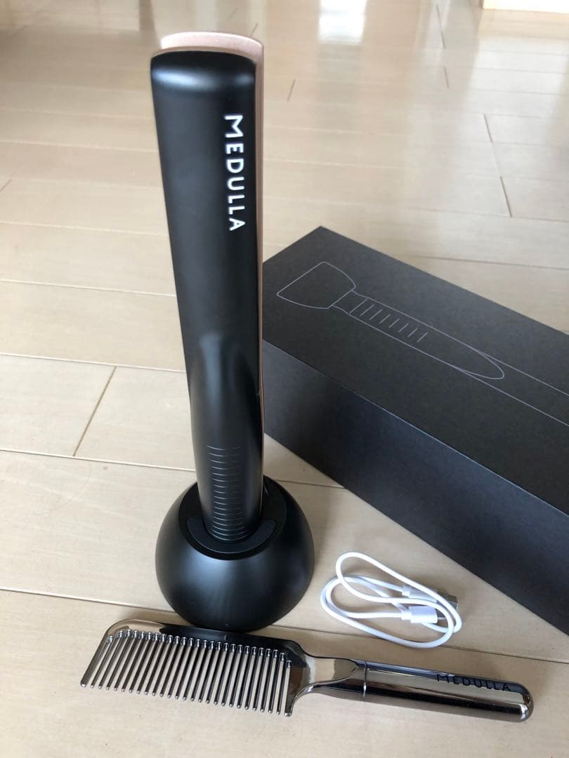 MEDULLA ソニックシャインプロ 本体、コーム、充電ケーブル付き