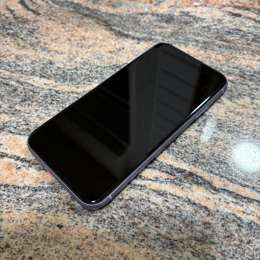 【極美品】iPhone11 パープル 128GB