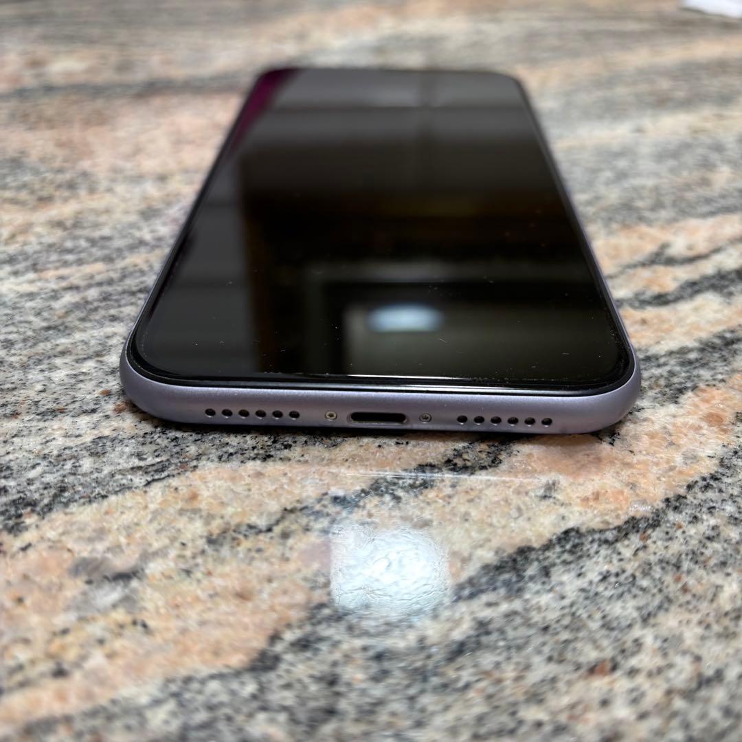 【極美品】iPhone11 パープル 128GB