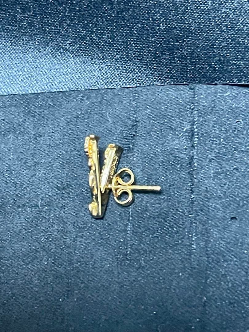 ベルサーチ ヴィルトゥス VERSACE VIRTUS ピアス ゴールド 片耳