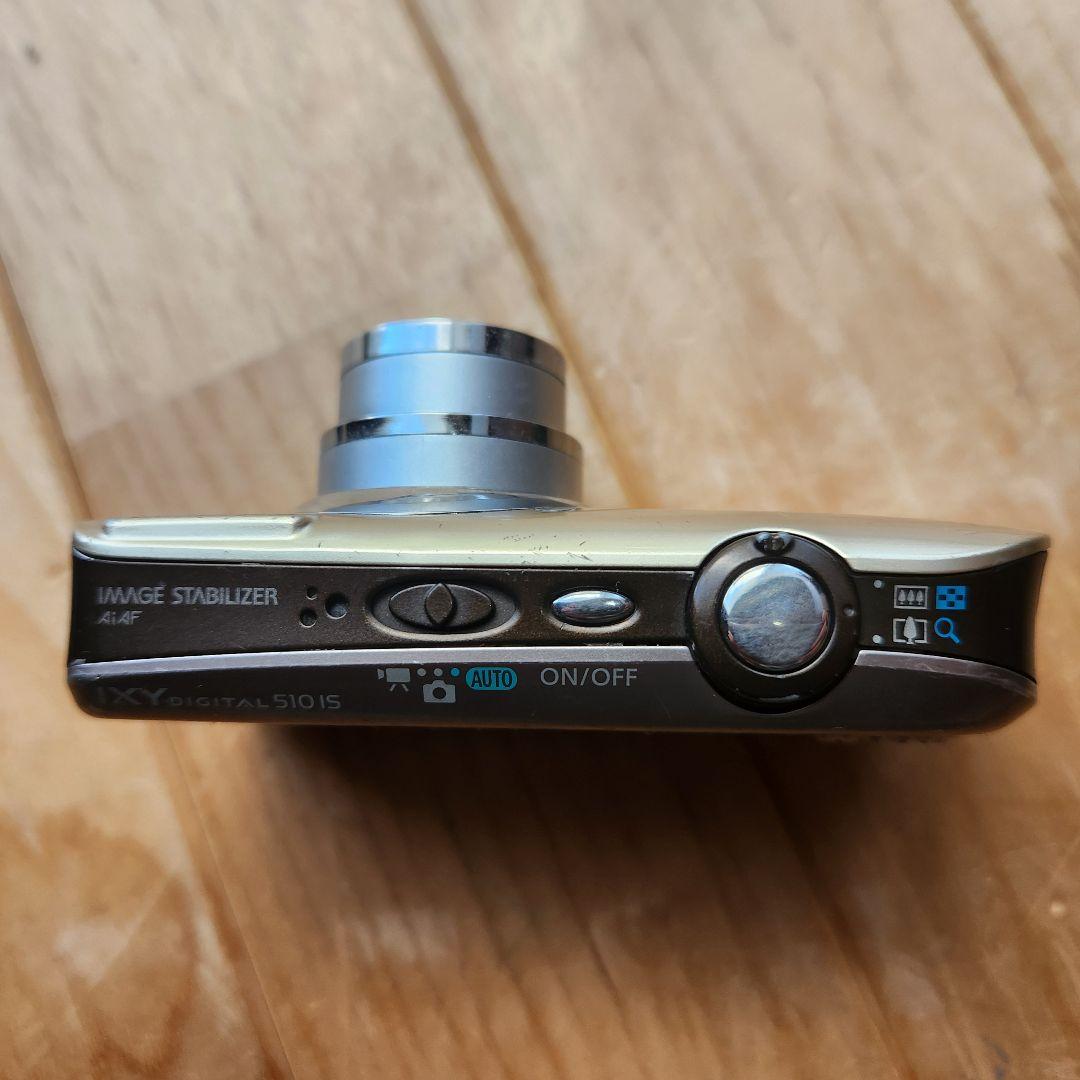 Canon IXY DIGITAL 510 IS ゴールド　コンパクトデジカメ