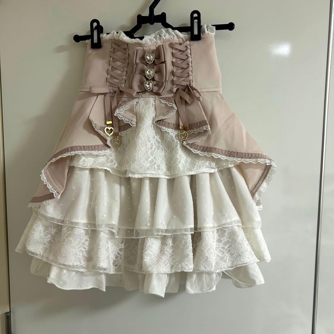 LIZ LISA フロントカシュクールスカート リズリサ