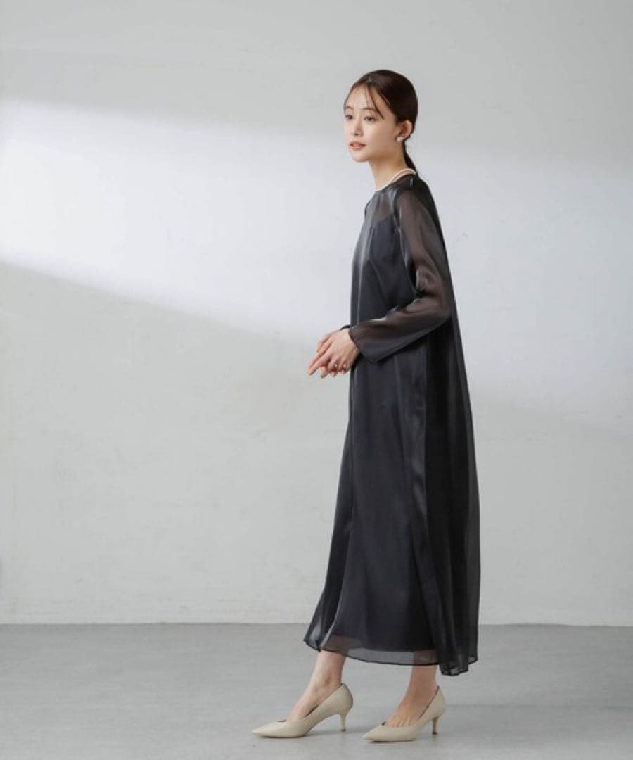 ＊美品＊ Kaene/ラメシャンブレードレス