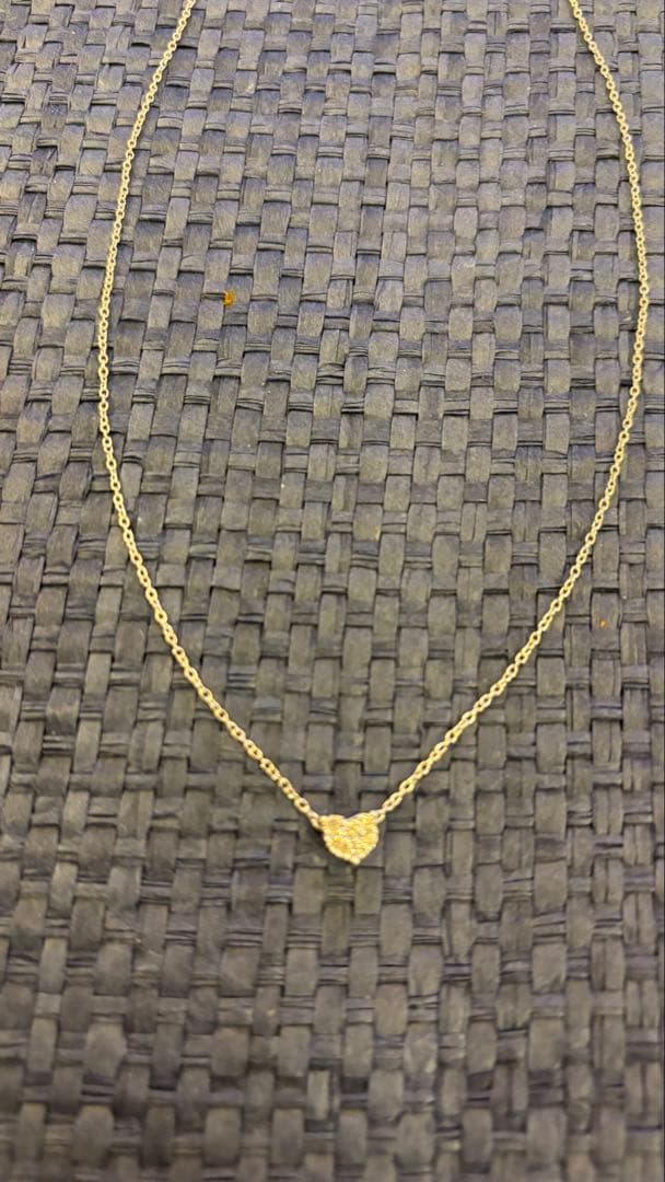 ヴァンドーム　青山　ホワイトゴールド　ダイヤ　ネックレス　18K