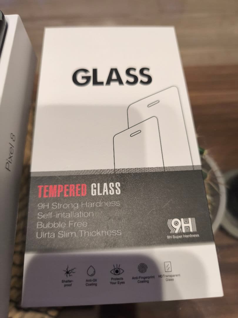 即発送 GooglePixel8 128GB 付属品/ケース/ガラスフィルム新品