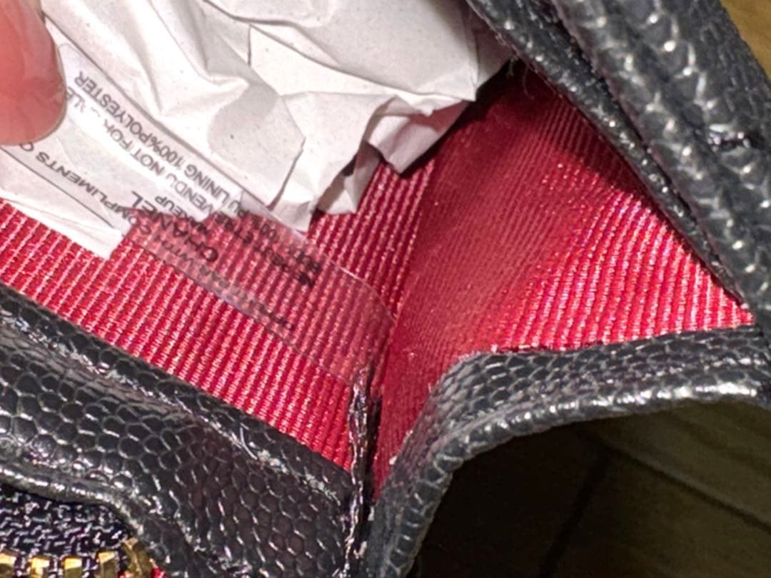 CHANEL ノベルティ チェーンウォレット 長財布 ショルダーバッグ シャネル