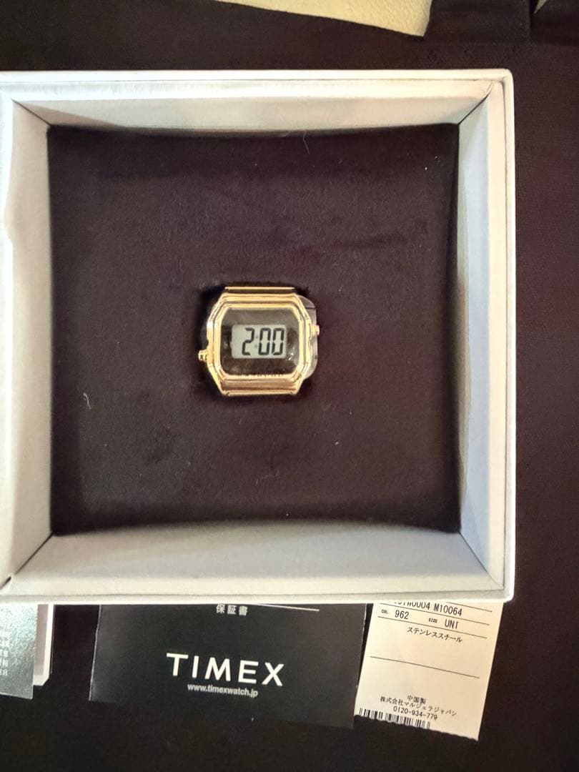 時計 TIMEX MM6 Maison Margiela T80 Ring