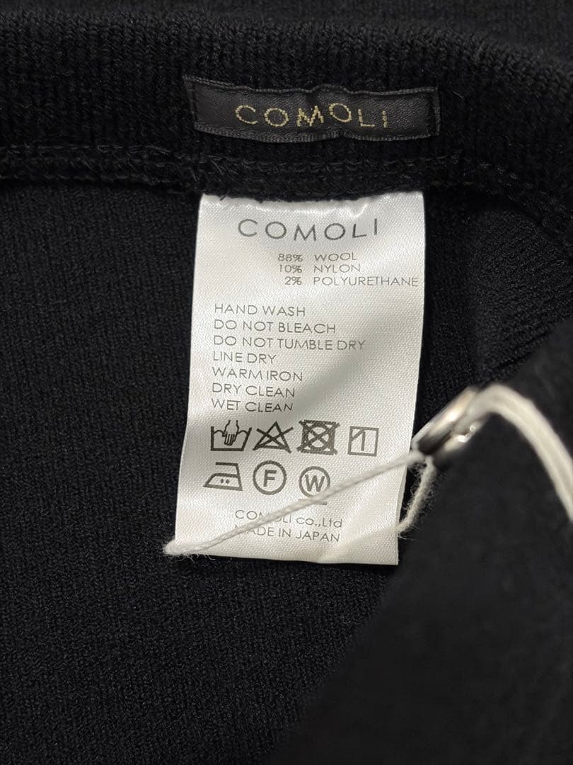 COMOLI ブラックレギンス レディース