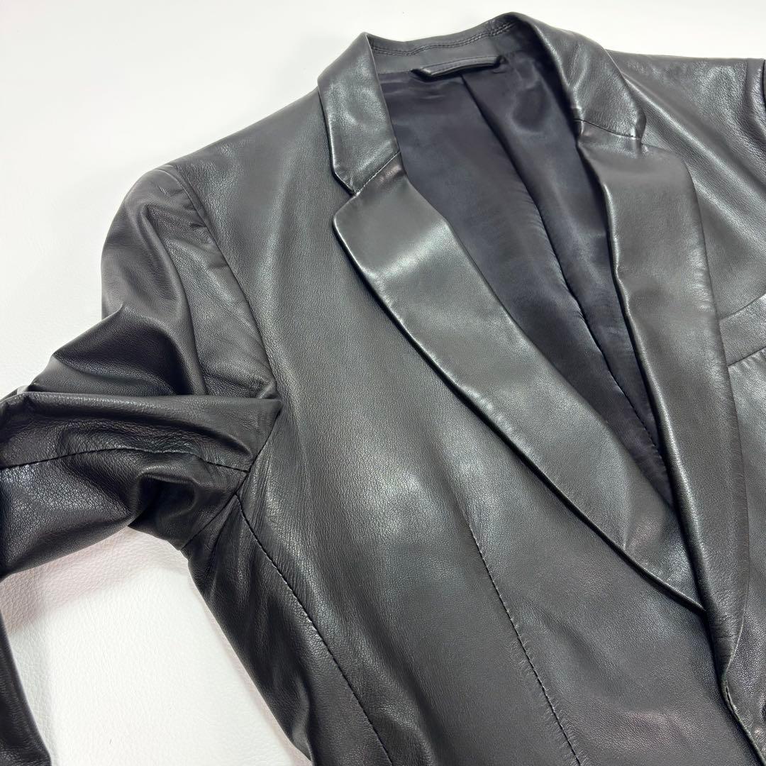 美品✨ポールスミス レザー テーラードジャケット ラムレザー 2B
