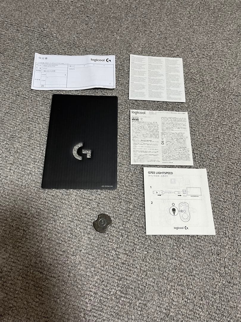 Logicool g703h gpro赤軸キーボード セット